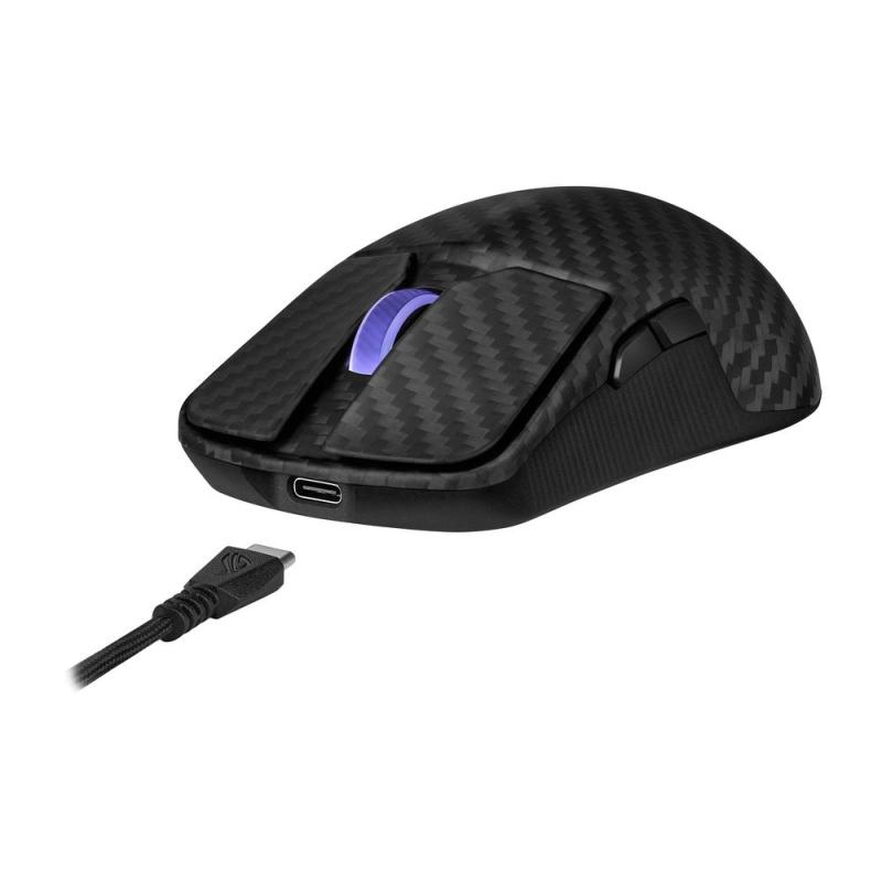 Raton inalambrico gaming asus rog harpe ace extreme inalambrico negro
