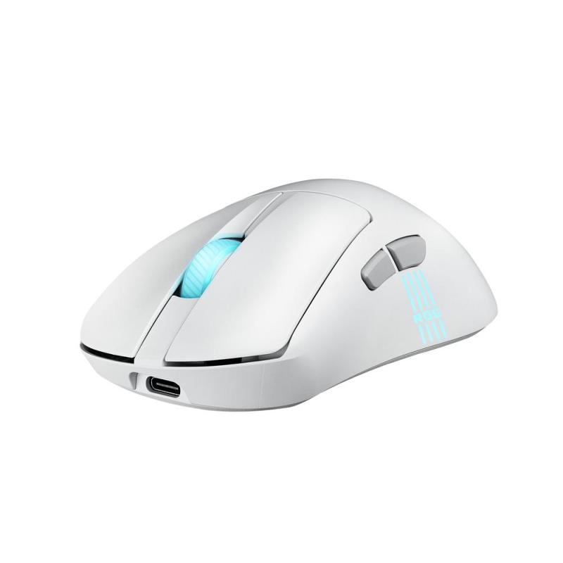 Raton inalambrico gaming asus rog keris ii origin blanco
