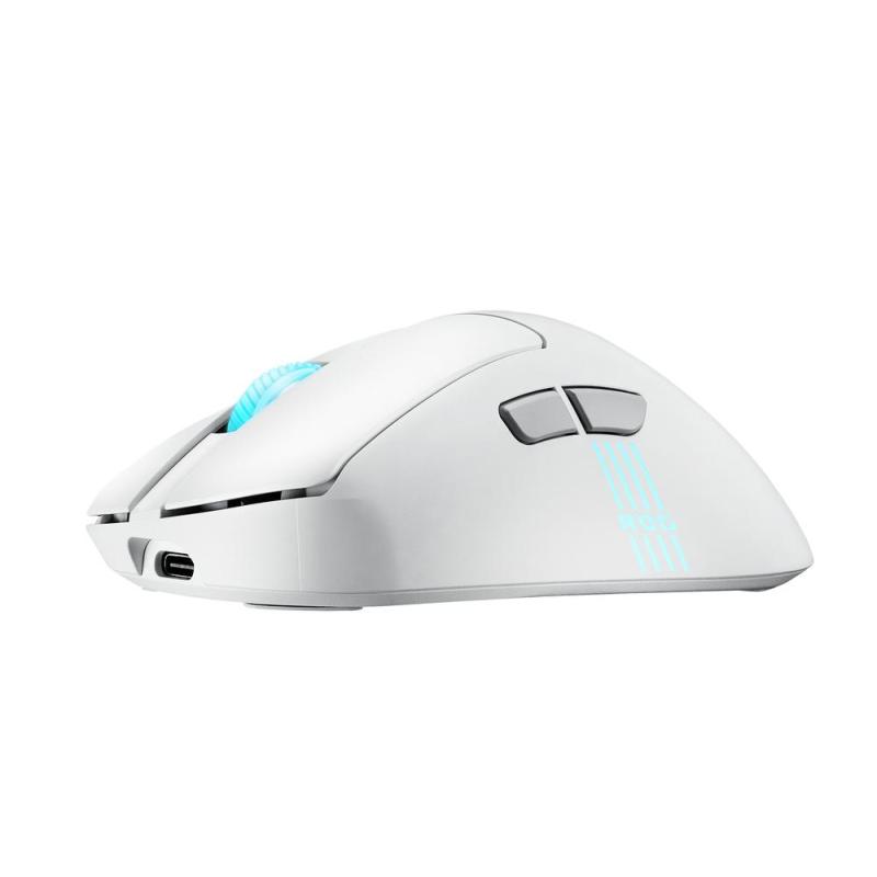 Raton inalambrico gaming asus rog keris ii origin blanco