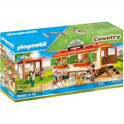 Playmobil caravana campamento de ponis - Imagen 1
