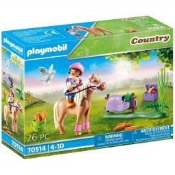 Playmobil coleccionable poni islandes - Imagen 1