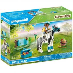 Playmobil coleccionable pony lewitzer - Imagen 1