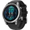 Garmin fenix e 47mm reloj smartwatch acero inoxidable con correa de silicona negra