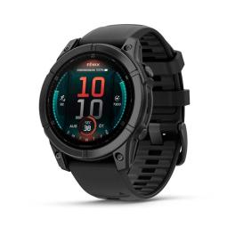 Smartwatch garmin fnix e amoled 1.3 pulgadas gps acero inoxidable 16gb resistente agua negro