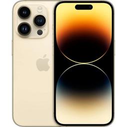 Telefono movil smartphone apple iphone 14 pro max 5g - 128gb - 6.7 pulgadas oro acondicionado