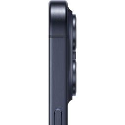 Telefono movil smartphone apple iphone 15 pro 5g - 256gb - 6.1 pulgadas azul acondicionado