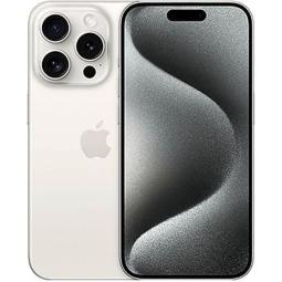 Telefono movil smartphone apple iphone 15 pro max 5g - 256gb - 6.7 pulgadas blanco acondicionado