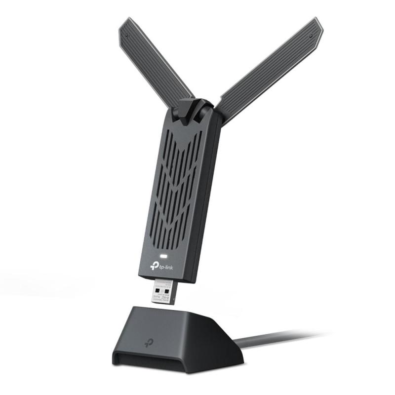 Adaptador de red usb tp - link archer tbe400uh be6500