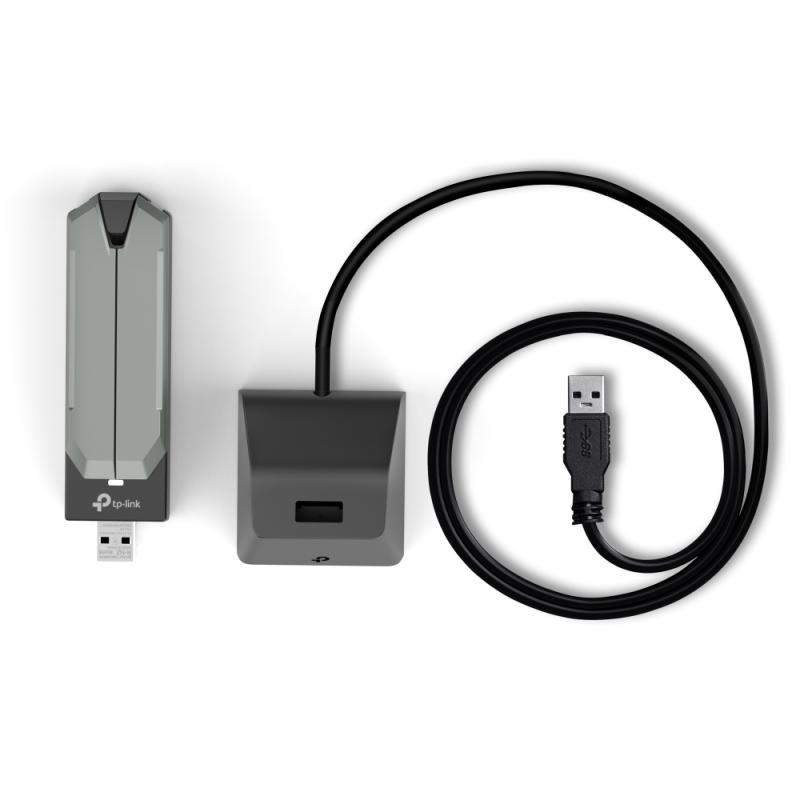 Adaptador de red usb tp - link archer tbe400uh be6500