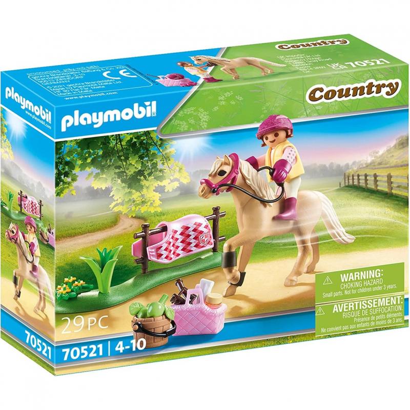 Playmobil coleccionable poni de equitacion aleman - Imagen 1