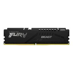 Memoria ram ddr5 8gb kingston - 5200mt - s - pc5 - 41600 - fury beast - cl38 - 1.25v