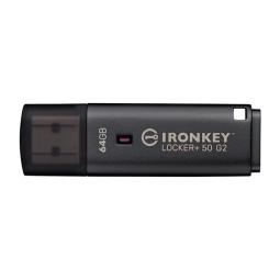Memoria usb 3.2 kingston 64gb ironkey locker+50 g2