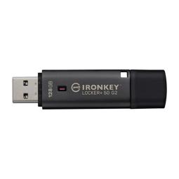Memoria usb 3.2 kingston 128gb ironkey locker+50 g2