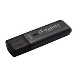 Memoria usb 3.2 kingston 128gb ironkey locker+50 g2