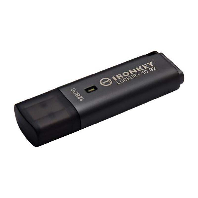 Memoria usb 3.2 kingston 128gb ironkey locker+50 g2