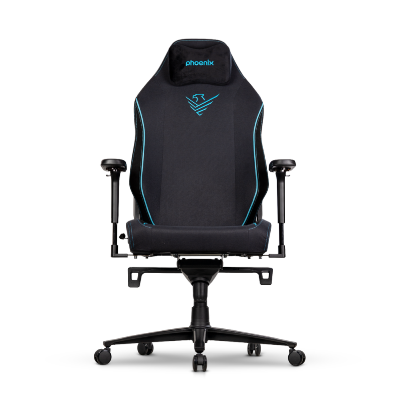 Silla gaming phoenix monarch remaster tela gris oscuro talla xl