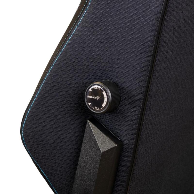 Silla gaming phoenix monarch remaster tela gris oscuro talla r