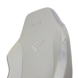 Silla gaming phoenix monarch remaster cuero napa gris talla r