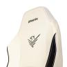 Silla gaming phoenix monarch remaster cuero napa negra y blanca talla r