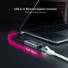 Adaptador nanocable conversor usb - c ethernet gigabit