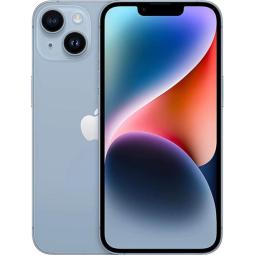 Telefono movil smartphone apple iphone 14 5g - 128gb - 6.1 pulgadas azul acondicionado