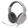 Kit gaming krom kenta pc 4 en 1 rgb blanco
