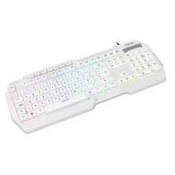 Kit gaming krom kenta pc 4 en 1 rgb blanco