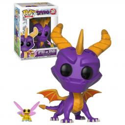 Funko pop videojuegos spyro el dragon spyro & sparx 32763 - Imagen 1