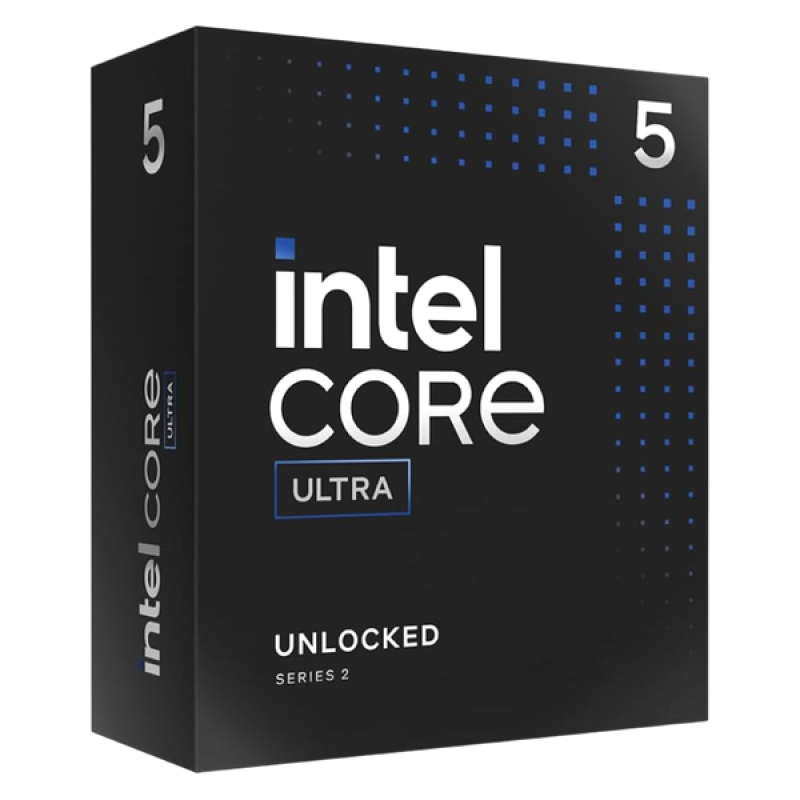 Procesador intel core ultra 5 250k socket lga1851 4.2ghz 18 core 30mb box con cooler