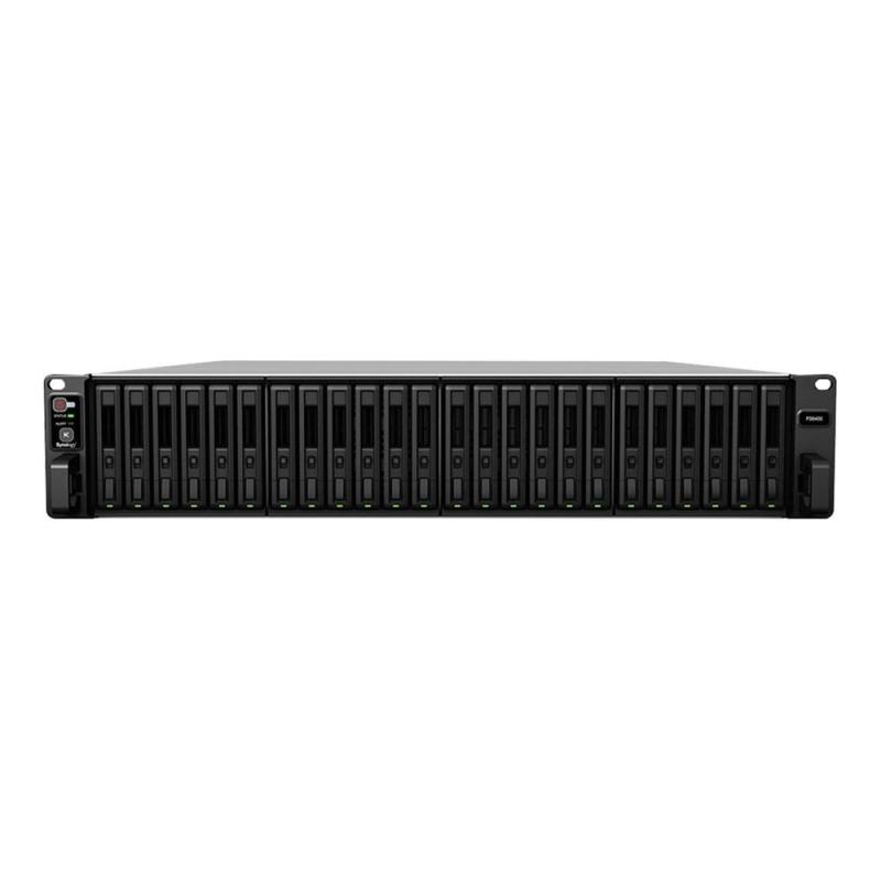 Servidor nas synology flashstation fs6400 32gb 24 bahias 2u rack gigabit ethernet