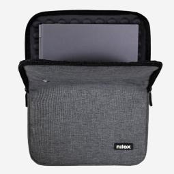 Funda nilox sleeve para portatil 15.6 pulgadas gris