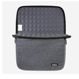 Funda nilox sleeve para portatil 15.6 pulgadas gris