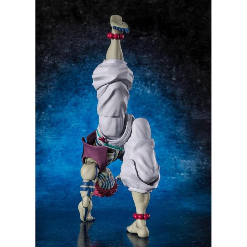 Figura tamashii nations demon slayer: kimetsu no yaiba akaza