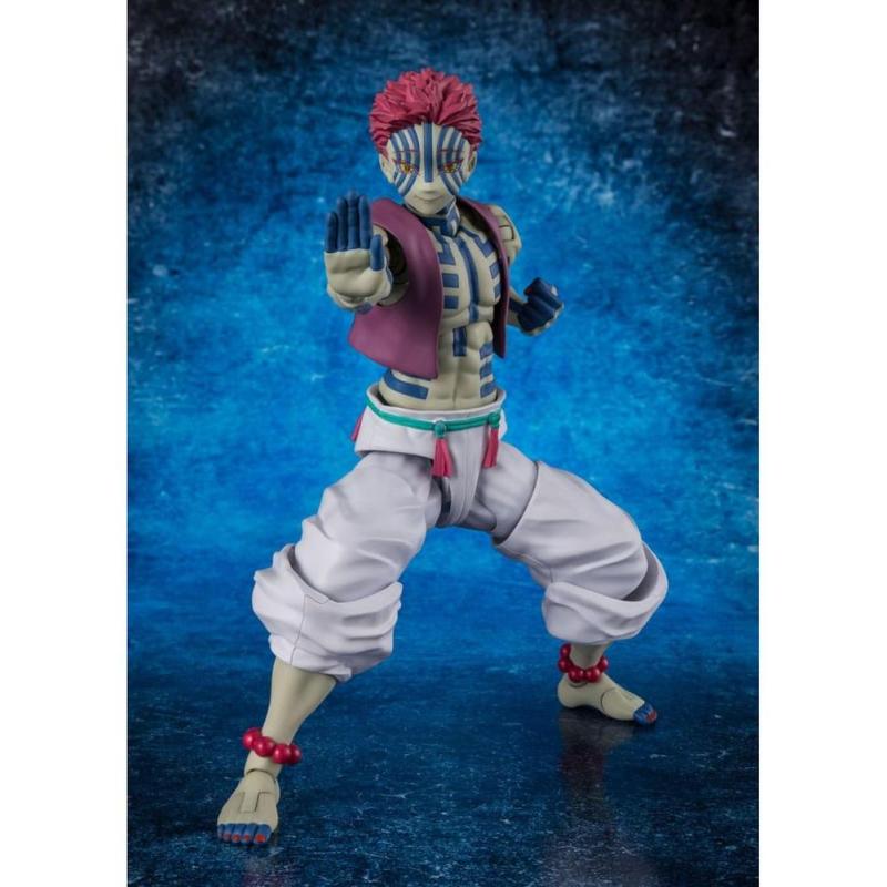 Figura tamashii nations demon slayer: kimetsu no yaiba akaza