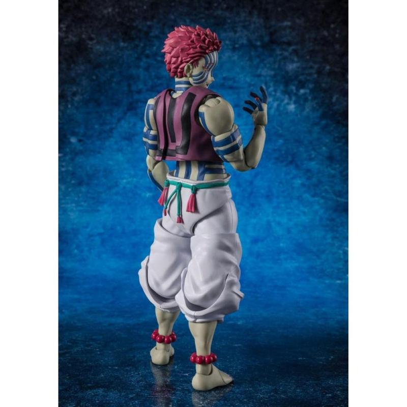 Figura tamashii nations demon slayer: kimetsu no yaiba akaza