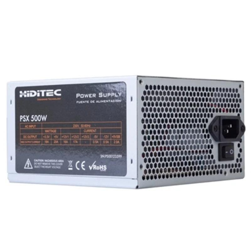 Fuente de alimentacion hidetec psx500 pfc bulk 500w