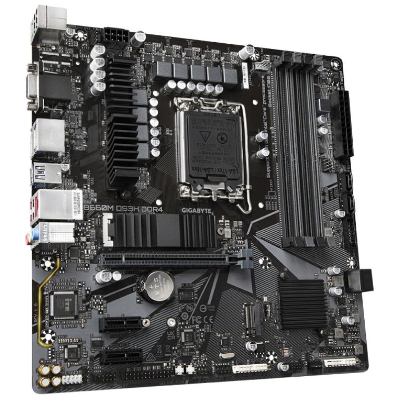 Placa base gigabyte b660m ds3h 1700 matx 4 x ddr4