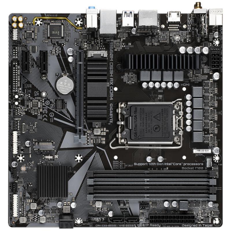 Placa base gigabyte b660m ds3h ax 1700 matx 4 x ddr4