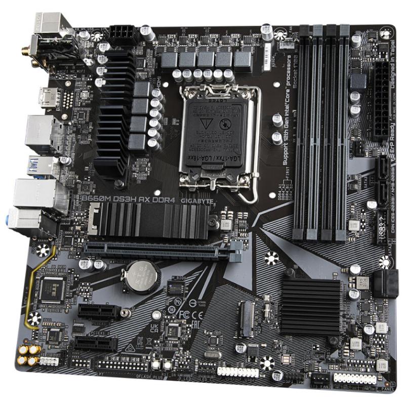 Placa base gigabyte b660m ds3h ax 1700 matx 4 x ddr4