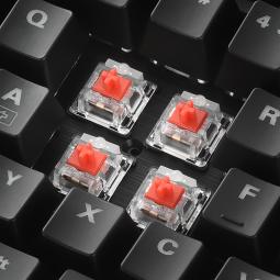 Teclado gaming sharkoon shark skiller sgk30 red portugues