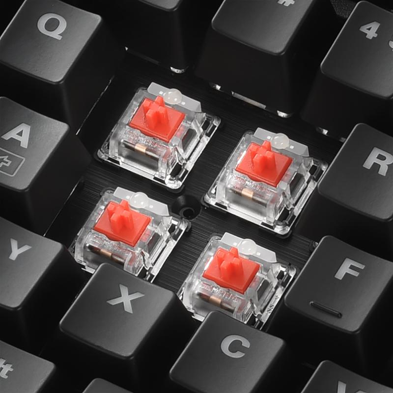 Teclado gaming sharkoon shark skiller sgk30 red portugues