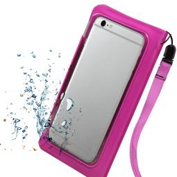 Funda impermeable sbs summer line para smartphone 5 pulgadas rosa