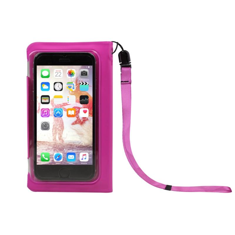 Funda impermeable sbs summer line para smartphone 5 pulgadas rosa