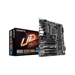 Placa base gigabyte 1700 b660 ds3h ddr4 atx - 4 x ddr4 - 4 x sata 6 - 1 x usb tipo c - 1 x usb 3.2 4 x usb 2.0