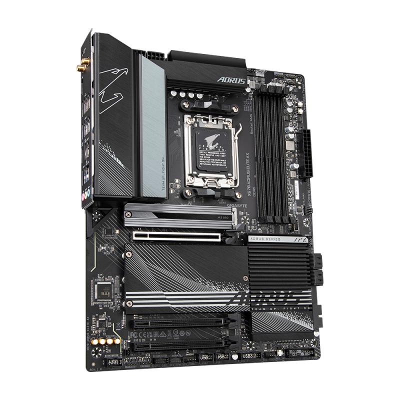 Placa base gigabyte x670 aorus elite ax am5 atx 4xddr5