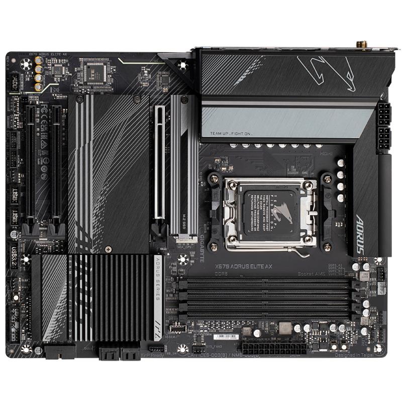Placa base gigabyte x670 aorus elite ax am5 atx 4xddr5