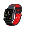 Reloj smartwatch leotec multisport bit 2 plus ip68 negro y rojo 1.4 pulgadas