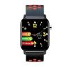 Reloj smartwatch leotec multisport bit 2 plus ip68 negro y rojo 1.4 pulgadas