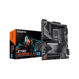 Placa base gigabyte 1700 z790 gaming x ax atx - 4x ddr5 - 6x sata3 - 5x usb 3.2 - 1x usb tipo c - 4x usb 2.0