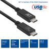 Cable usb - c act connectivity carga 240w mas datos 20 gbps 1.m certificado usb - if